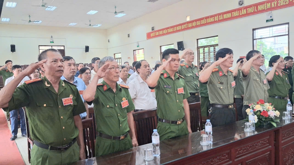 Ninh Bình: Thành lập Hội Cựu CAND xã Minh Thái, nhiệm kỳ 2026 - 2031 Ninh Bình: Thành lập Hội Cựu CAND xã Minh Thái, nhiệm kỳ 2026 - 2031