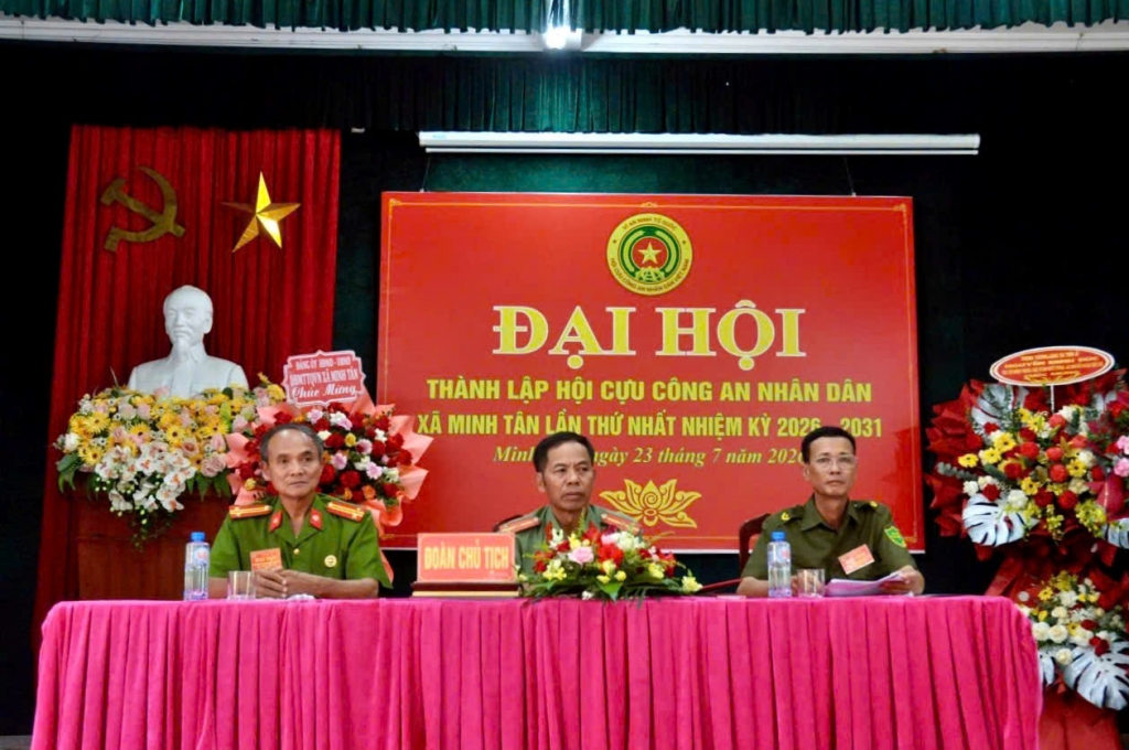Ninh Bình: Thành lập Hội Cựu CAND xã Minh Tân, nhiệm kỳ 2026 - 2031