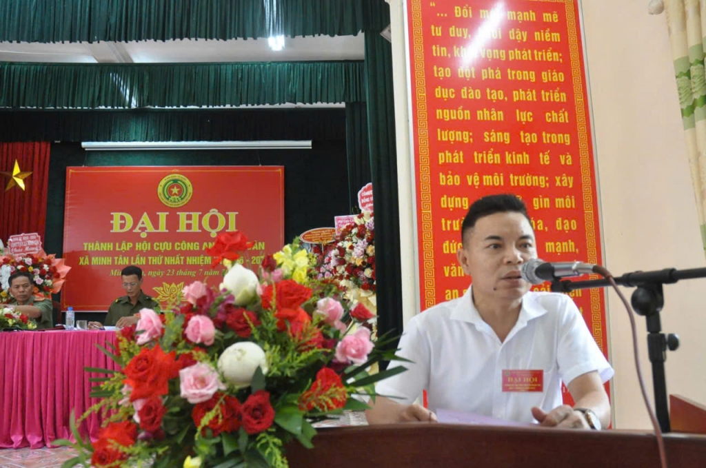Ninh Bình: Thành lập Hội Cựu CAND xã Minh Tân, nhiệm kỳ 2026 - 2031