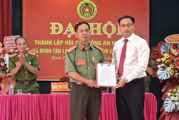 Ninh Bình: Thành lập Hội Cựu CAND xã Minh Tân, nhiệm kỳ 2026 - 2031