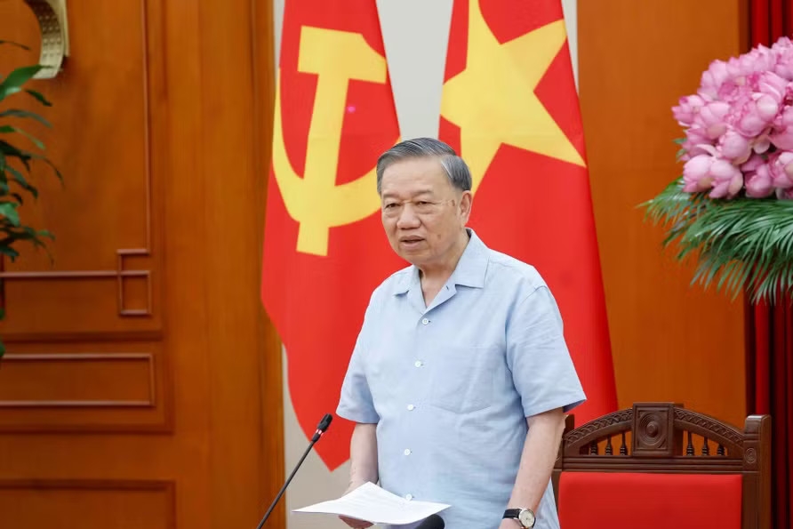 Thông cáo báo chí về cuộc làm việc của đồng chí Tổng Bí thư, Chủ tịch nước Tô Lâm với Thường vụ Đảng uỷ Thanh tra Chính phủ