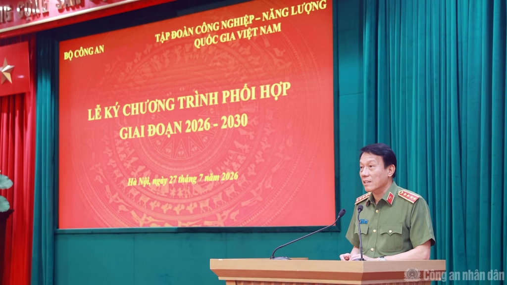 Bộ Công an và Petrovietnam phối hợp bảo đảm an ninh năng lượng quốc gia