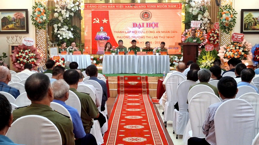 Ninh Bình: Thành lập Hội Cựu CAND phường Trường Thi, nhiệm kỳ 2026 - 2031