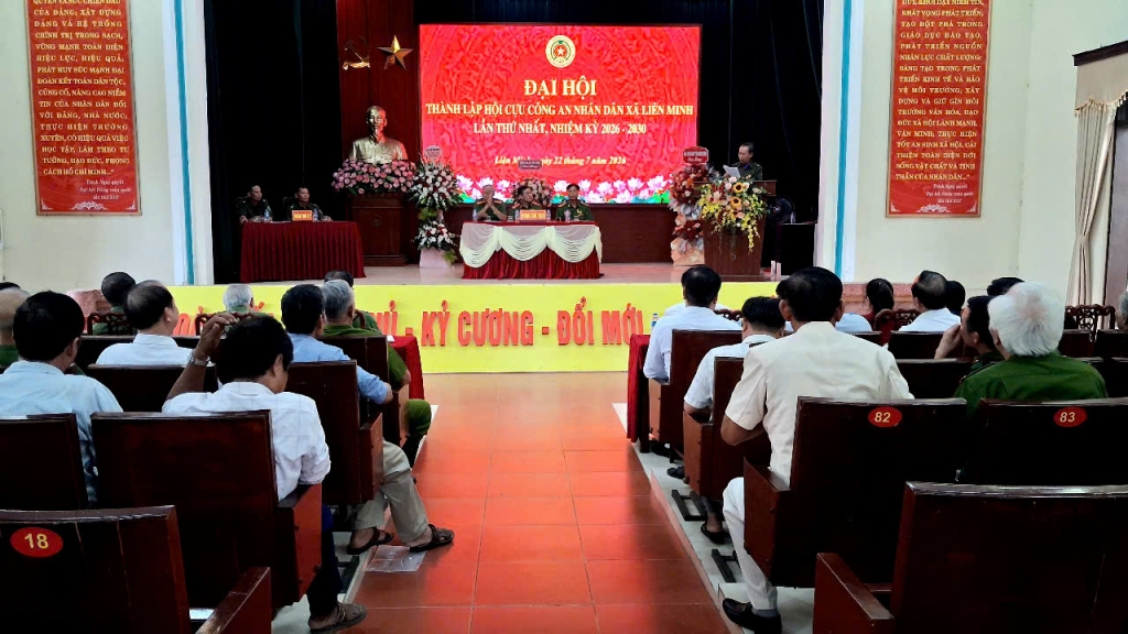 Ninh Bình: Thành lập Hội Cựu CAND xã Liên Minh, nhiệm kỳ 2026 - 2030
