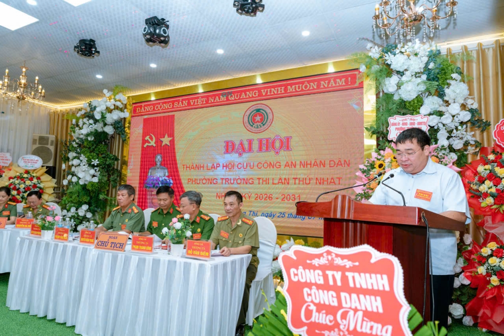 Ninh Bình: Thành lập Hội Cựu CAND phường Trường Thi, nhiệm kỳ 2026 - 2031