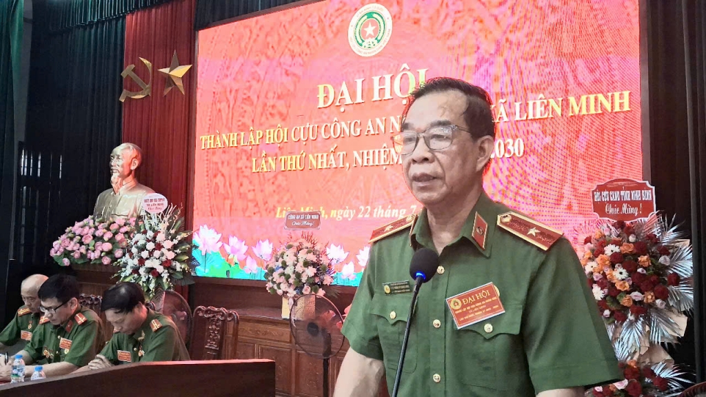 Ninh Bình: Thành lập Hội Cựu CAND xã Liên Minh, nhiệm kỳ 2026 - 2030
