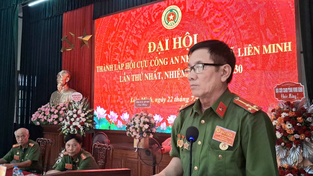Ninh Bình: Thành lập Hội Cựu CAND xã Liên Minh, nhiệm kỳ 2026 - 2030