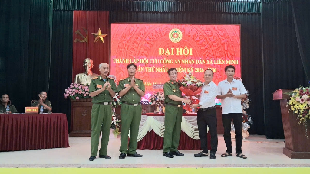 Ninh Bình: Thành lập Hội Cựu CAND xã Liên Minh, nhiệm kỳ 2026 - 2030