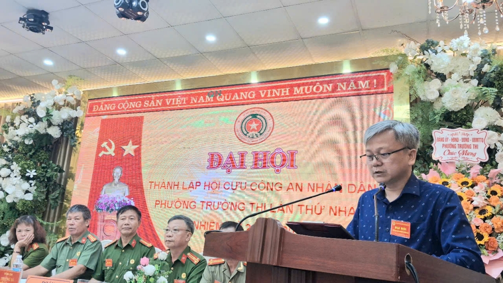 Ninh Bình: Thành lập Hội Cựu CAND phường Trường Thi, nhiệm kỳ 2026 - 2031
