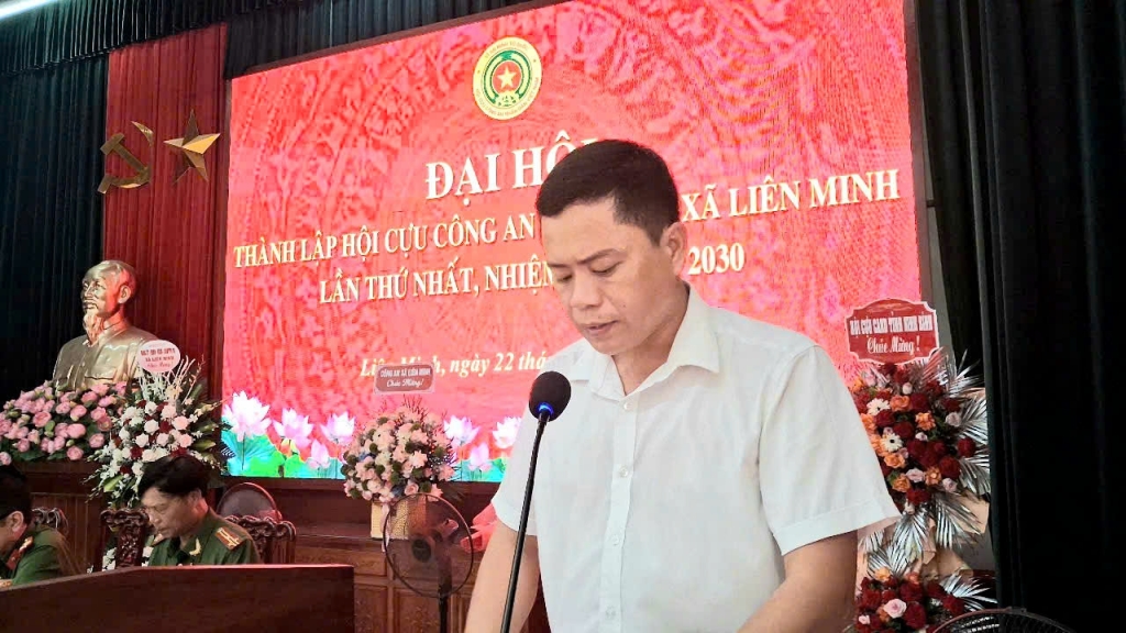 Ninh Bình: Thành lập Hội Cựu CAND xã Liên Minh, nhiệm kỳ 2026 - 2030
