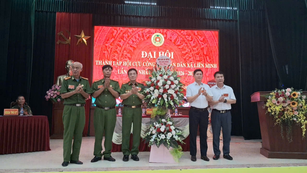 Ninh Bình: Thành lập Hội Cựu CAND xã Liên Minh, nhiệm kỳ 2026 - 2030