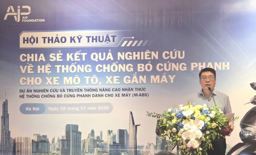 Nghiên cứu mới khẳng định tiềm năng của phanh ABS trong việc giảm tai nạn xe máy tại Việt Nam