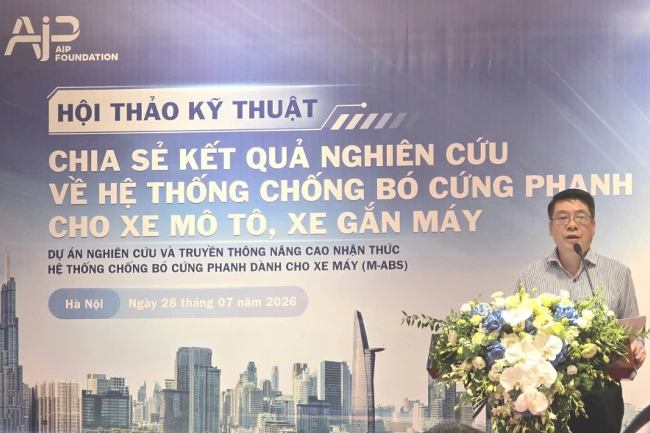 Nghiên cứu mới khẳng định tiềm năng của phanh ABS trong việc giảm tai nạn xe máy tại Việt Nam