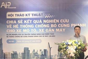 Nghiên cứu mới khẳng định tiềm năng của phanh ABS trong việc giảm tai nạn xe máy tại Việt Nam