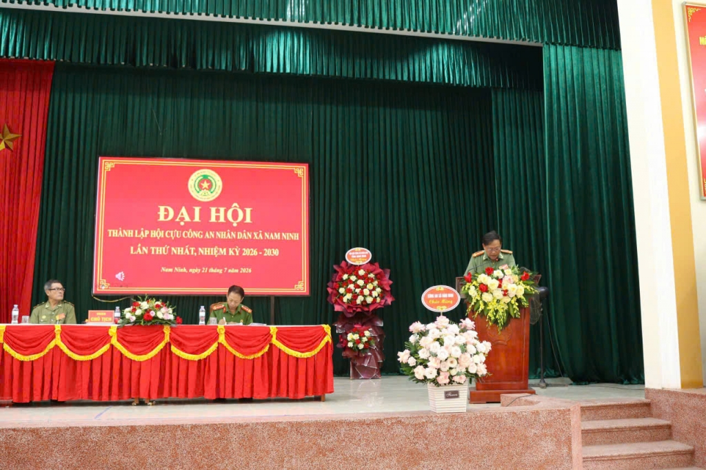 Ninh Bình: Thành lập Hội Cựu CAND xã Nam Ninh, nhiệm kỳ 2026 - 2030