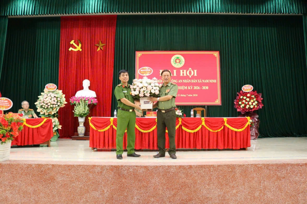 Ninh Bình: Thành lập Hội Cựu CAND xã Nam Ninh, nhiệm kỳ 2026 - 2030
