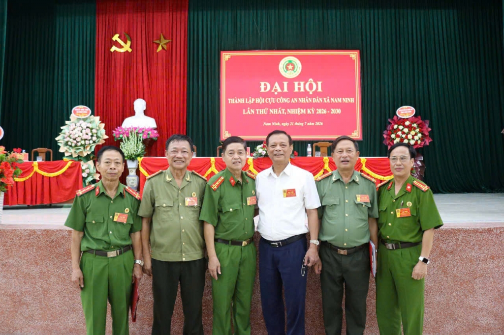 Ninh Bình: Thành lập Hội Cựu CAND xã Nam Ninh, nhiệm kỳ 2026   2030