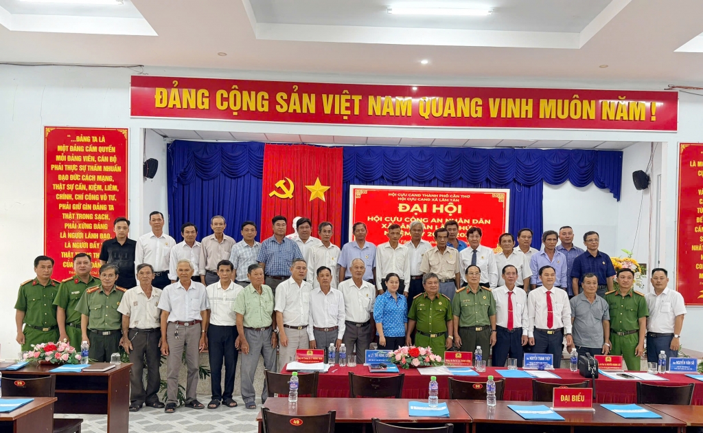 Cần Thơ: Thành lập Hội Cựu CAND xã Lâm Tân, nhiệm kỳ 2026 - 2031