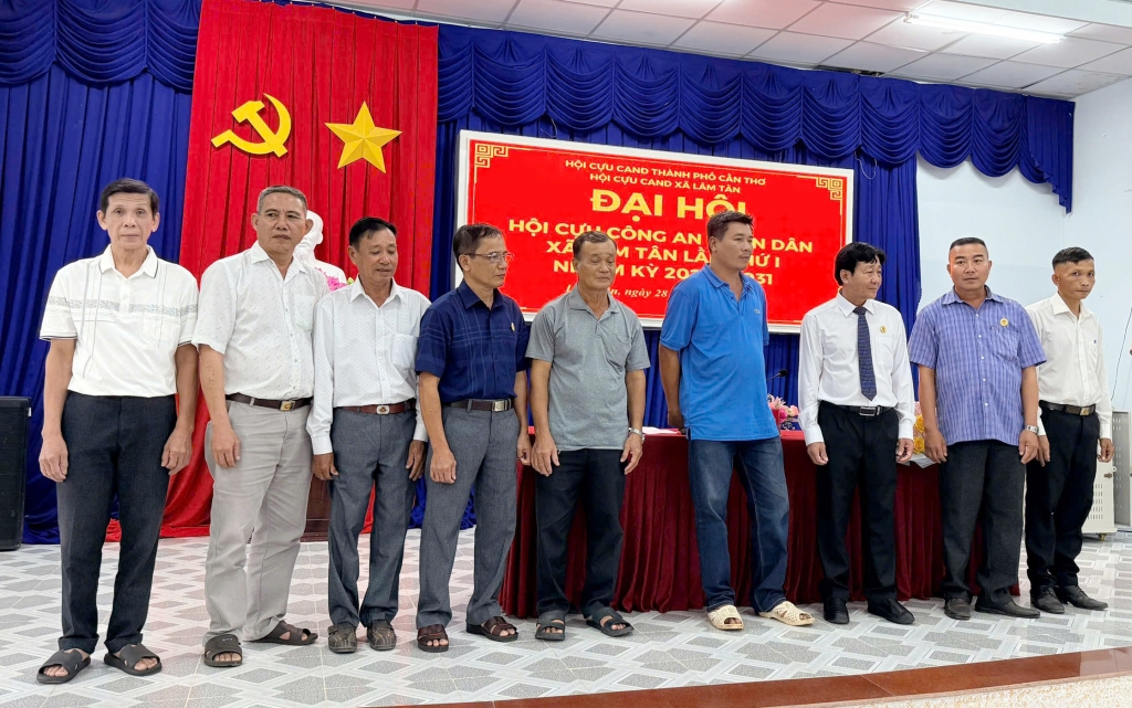 Cần Thơ: Thành lập Hội Cựu CAND xã Lâm Tân, nhiệm kỳ 2026 - 2031