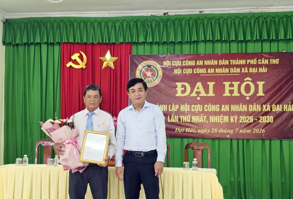 Cần Thơ: Thành lập Hội Cựu CAND xã Đại Hải, nhiệm kỳ 2026 - 2031