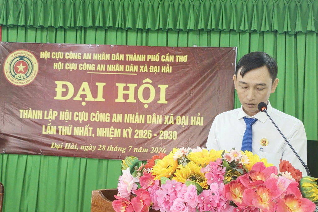 Cần Thơ: Thành lập Hội Cựu CAND xã Đại Hải, nhiệm kỳ 2026 - 2031
