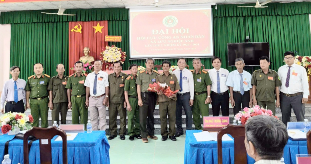 Vĩnh Long: Thành lập Hội Cựu CAND xã Lưu Nghiệp Anh, nhiệm kỳ 2026 - 2031