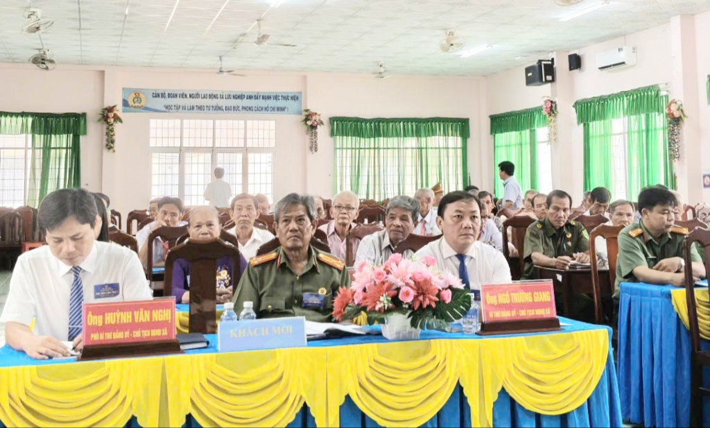 Vĩnh Long: Thành lập Hội Cựu CAND xã Lưu Nghiệp Anh, nhiệm kỳ 2026 - 2031