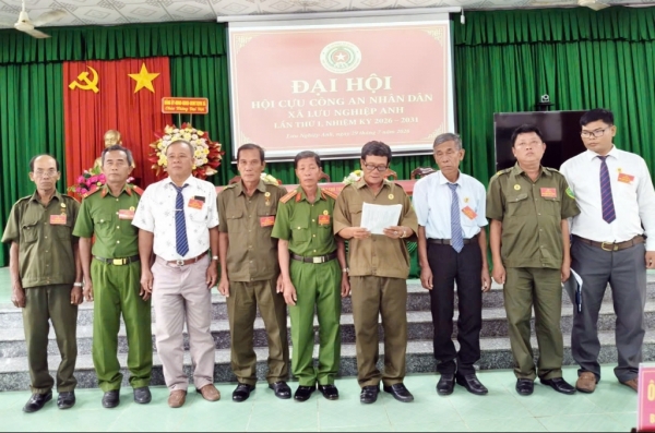Vĩnh Long: Thành lập Hội Cựu CAND xã Lưu Nghiệp Anh, nhiệm kỳ 2026 - 2031