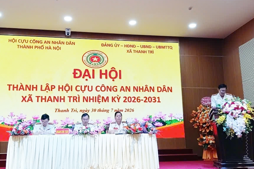 Hà Nội: Thành lập Hội Cựu CAND xã Thanh Trì, nhiệm kỳ 2026 - 2031