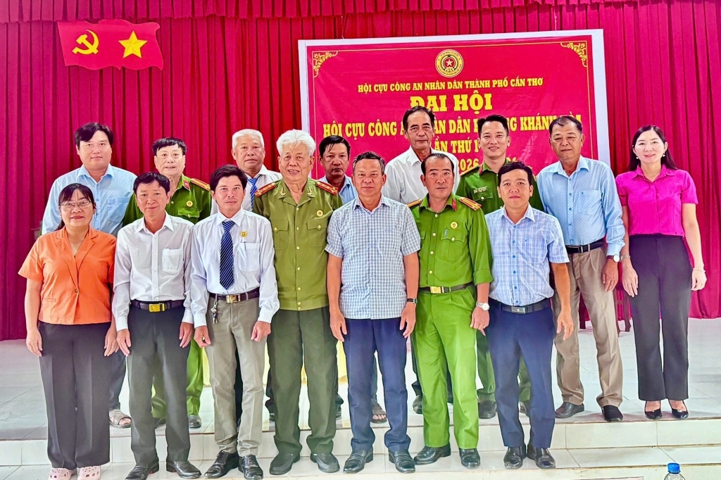 Cần Thơ: Thành lập Hội Cựu CAND phường Khánh Hòa, nhiệm kỳ 2026 - 2031