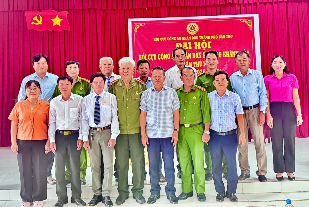 Cần Thơ: Thành lập Hội Cựu CAND phường Khánh Hòa, nhiệm kỳ 2026 - 2031 Cần Thơ: Thành lập Hội Cựu CAND phường Khánh Hòa, nhiệm kỳ 2026 - 2031