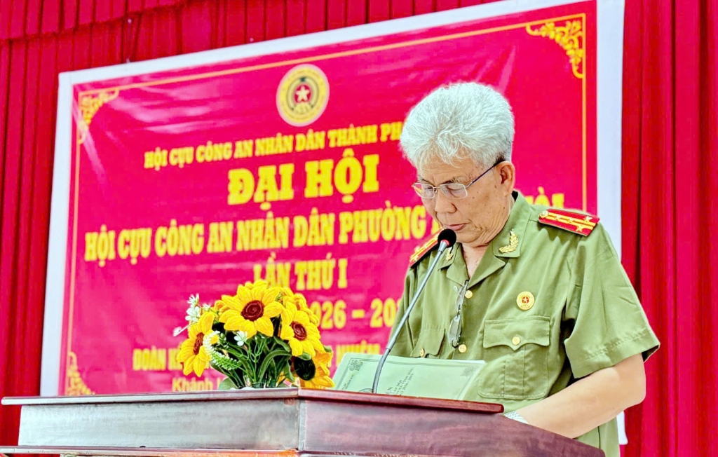 Cần Thơ: Thành lập Hội Cựu CAND phường Khánh Hòa, nhiệm kỳ 2026 - 2031 Cần Thơ: Thành lập Hội Cựu CAND phường Khánh Hòa, nhiệm kỳ 2026 - 2031