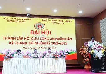 Hà Nội: Thành lập Hội Cựu CAND xã Thanh Trì, nhiệm kỳ 2026 - 2031