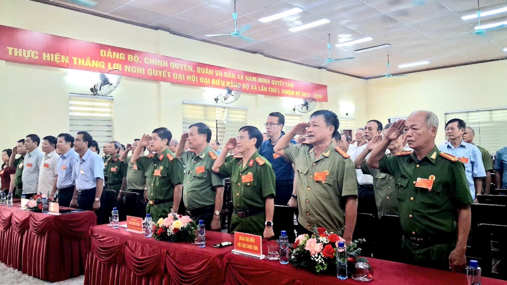 Ninh Bình: Thành lập Hội Cựu CAND xã Nam Minh, nhiệm kỳ 2026 - 2030
