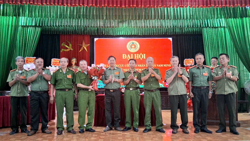 Ninh Bình: Thành lập Hội Cựu CAND xã Nam Minh, nhiệm kỳ 2026 - 2030
