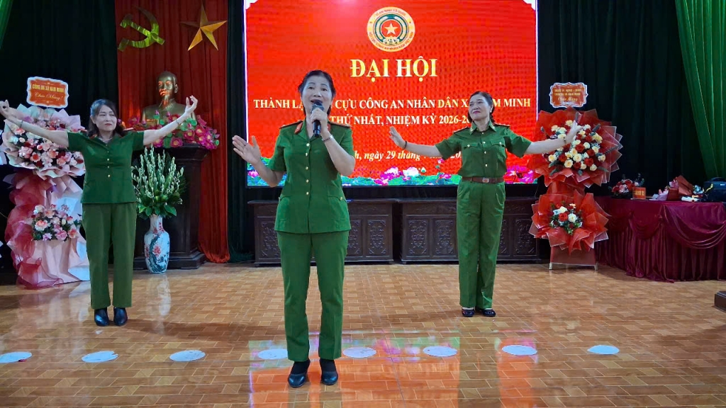 Ninh Bình: Thành lập Hội Cựu CAND xã Nam Minh, nhiệm kỳ 2026 - 2030