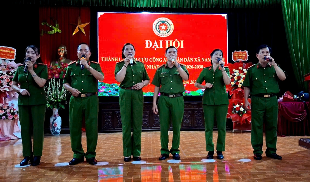 Ninh Bình: Thành lập Hội Cựu CAND xã Nam Minh, nhiệm kỳ 2026 - 2030