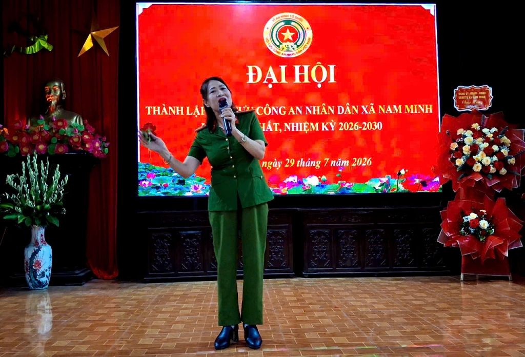 Ninh Bình: Thành lập Hội Cựu CAND xã Nam Minh, nhiệm kỳ 2026 - 2030