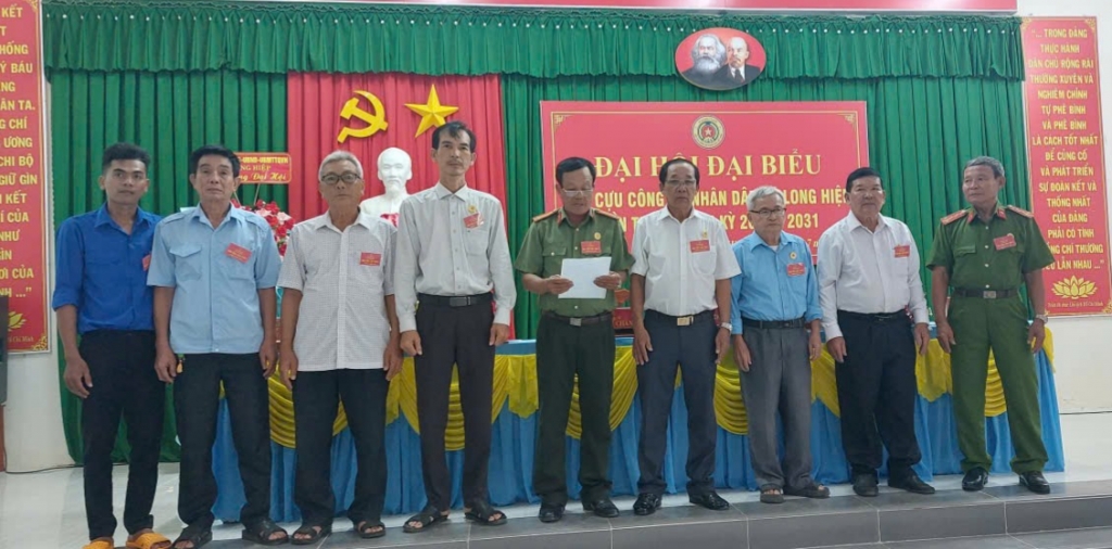 Vĩnh Long: Thành lập Hội Cựu CAND xã Long Hiệp, nhiệm kỳ 2026 - 2031