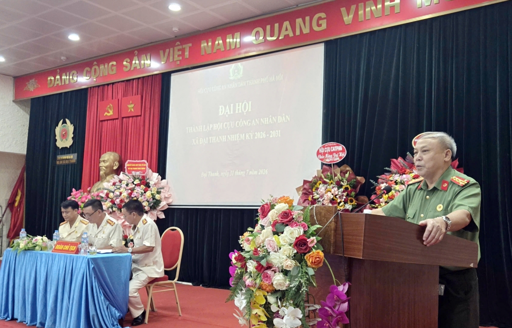 Hà Nội: Thành lập Hội Cựu CAND xã Đại Thanh, nhiệm kỳ 2026 - 2031