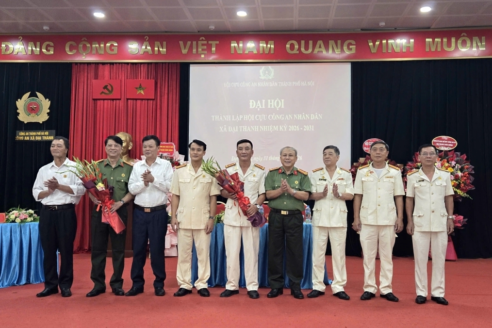 Hà Nội: Thành lập Hội Cựu CAND xã Đại Thanh, nhiệm kỳ 2026 - 2031
