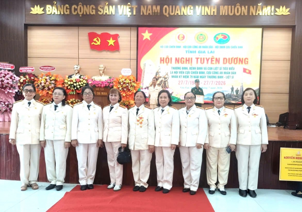 Gia Lai: Hội Cựu CAND và Hội Cựu Chiến binh tỉnh tuyên dương 177 thương binh, bệnh binh và con liệt sĩ tiêu biểu