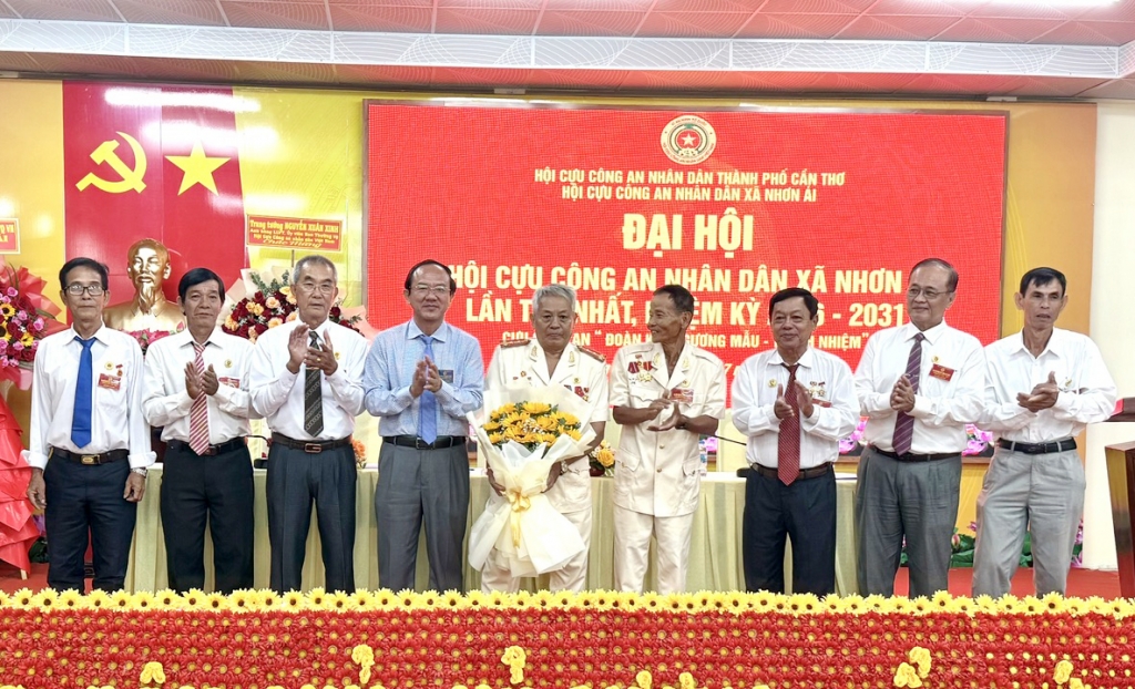 Cần Thơ: Thành lập Hội Cựu CAND xã Nhơn Ái, nhiệm kỳ 2026 - 2031