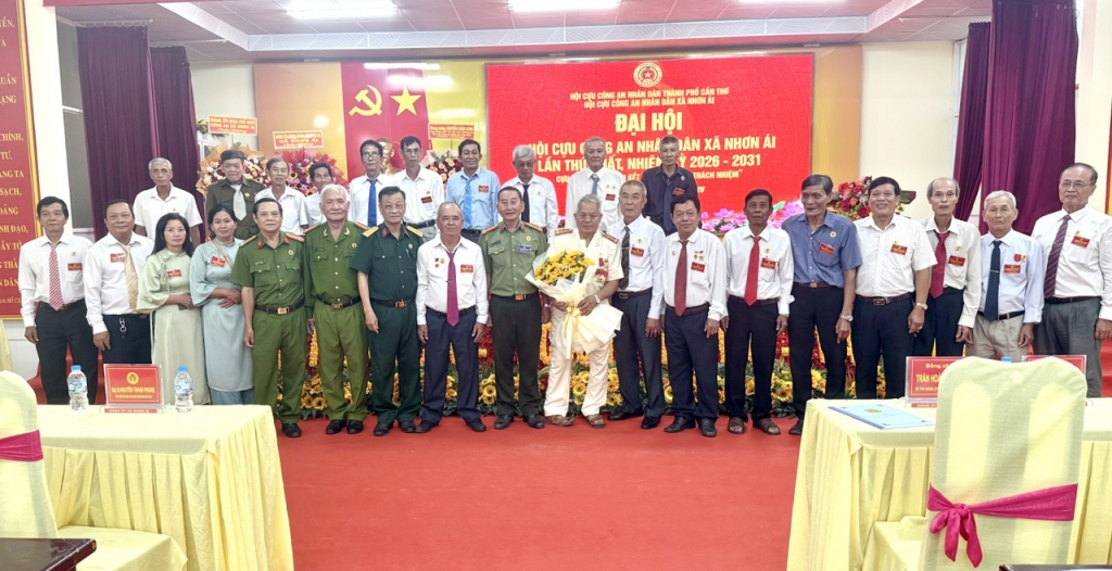 Cần Thơ: Thành lập Hội Cựu CAND xã Nhơn Ái, nhiệm kỳ 2026 - 2031