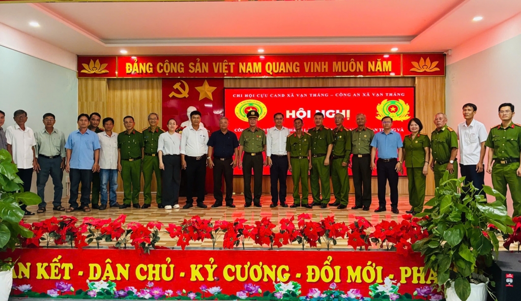 Khánh Hòa: Thành lập Chi hội Cựu CAND xã Vạn Thắng, nhiệm kỳ 2026 - 2031