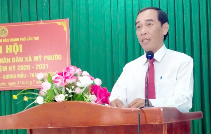 Cần Thơ: Thành lập Hội Cựu CAND xã Mỹ Phước, nhiệm kỳ 2026   2031