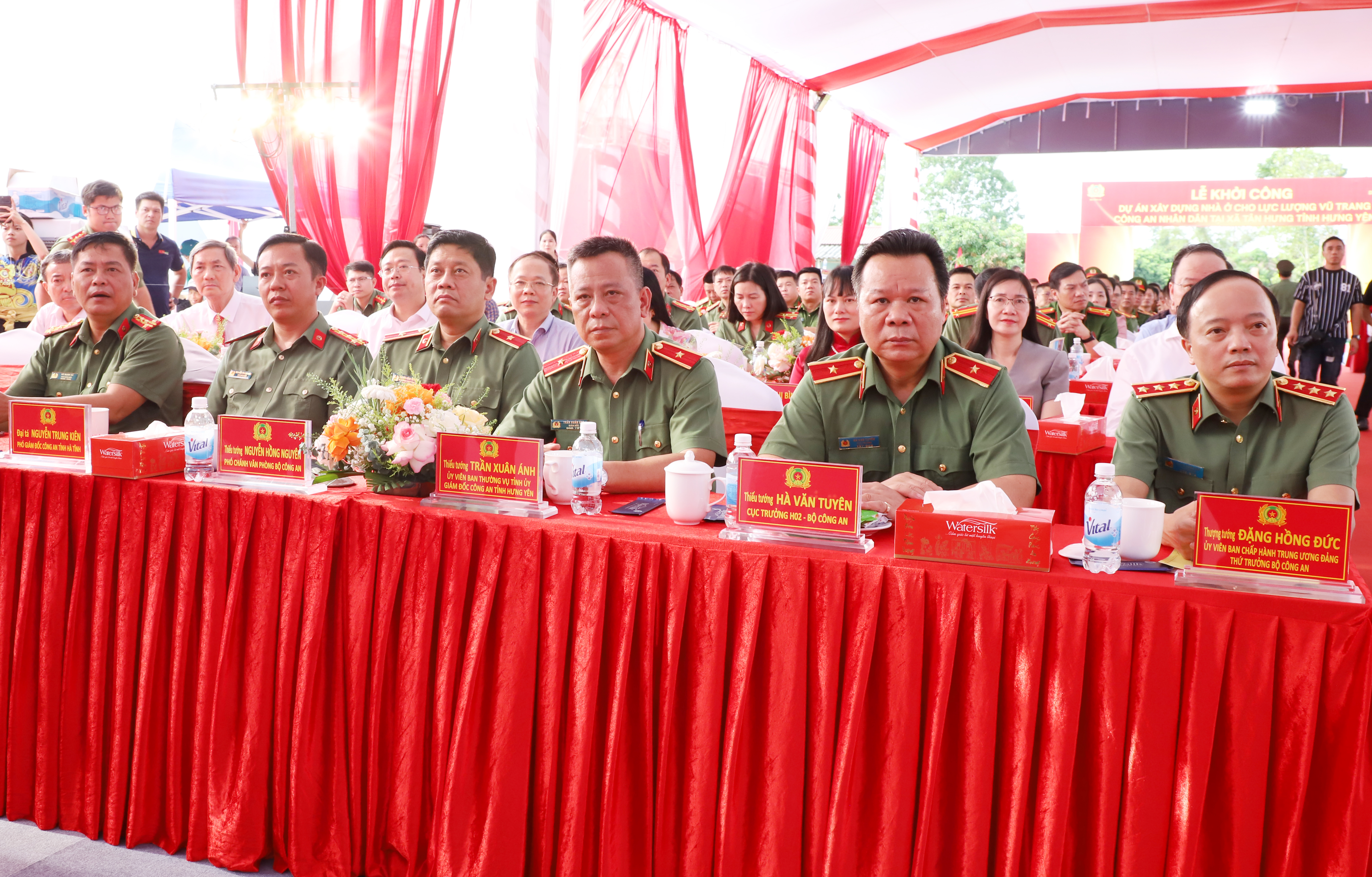 Khởi công Dự án Nhà ở cho lực lượng vũ trang Công an nhân dân tại xã Tân Hưng, tỉnh Hưng Yên