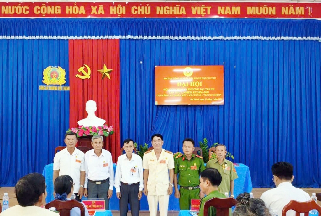 Cần Thơ: Thành lập Hội Cựu CAND phường Đại Thành, nhiệm kỳ 2026 - 2031