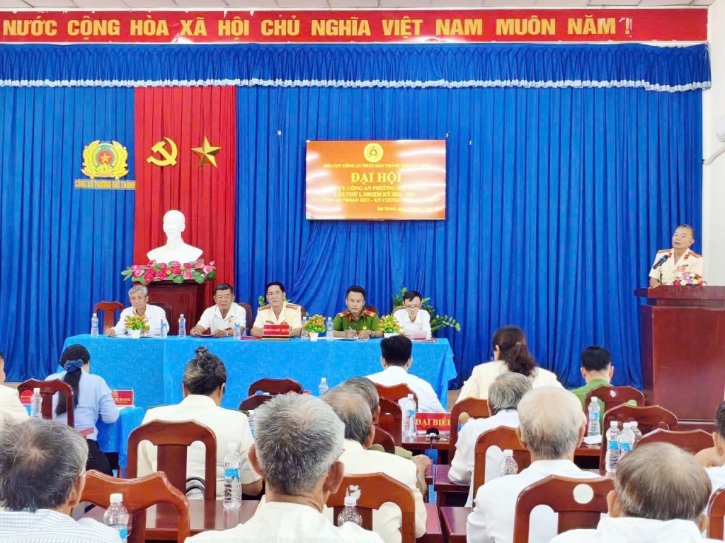 Cần Thơ: Thành lập Hội Cựu CAND phường Đại Thành, nhiệm kỳ 2026 - 2031