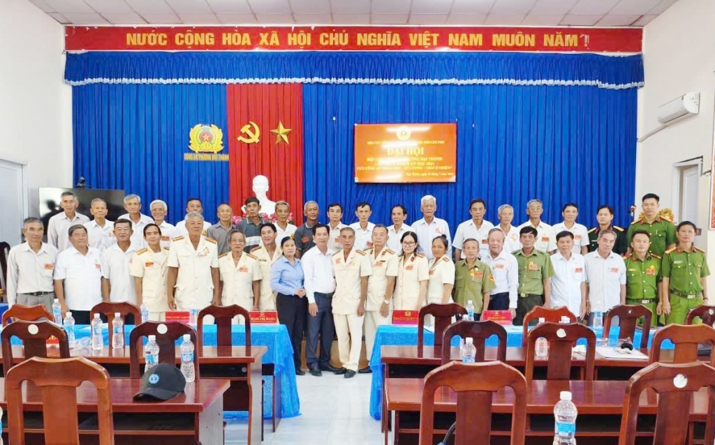 Cần Thơ: Thành lập Hội Cựu CAND phường Đại Thành, nhiệm kỳ 2026 - 2031